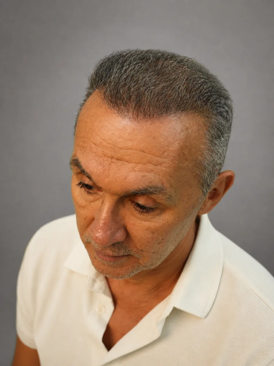 Caso 02 depois do transplante capilar